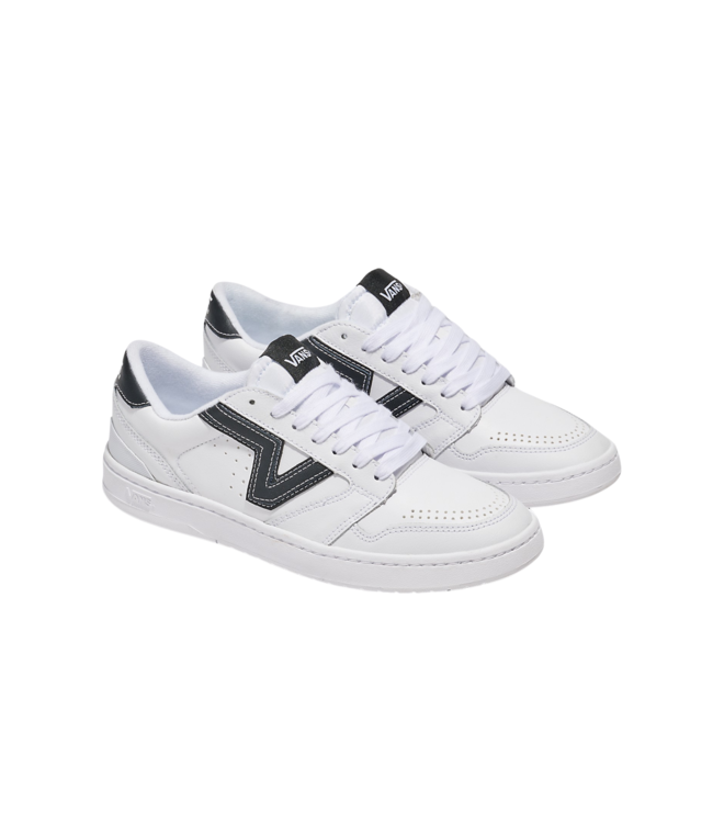 VANS MENS LOWLAND 2.0 SHOE WHITE/BLACK