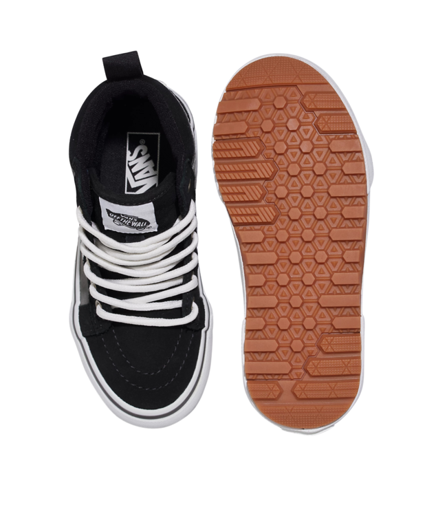 VANS BOYS MTE SK8-HI SHOES BLACK/GREY