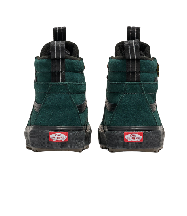VANS WOMENS MTE SK8-HI WATERPROOF SHOES SCARAB/BLACK