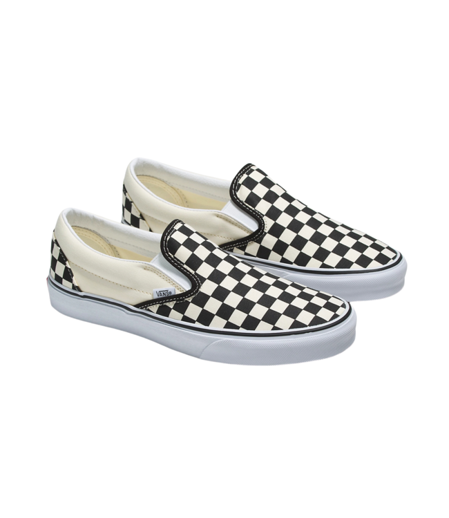 VANS CLASSIC SLIP-ON SHOE BLACK/WHITE CHECKERBOARD