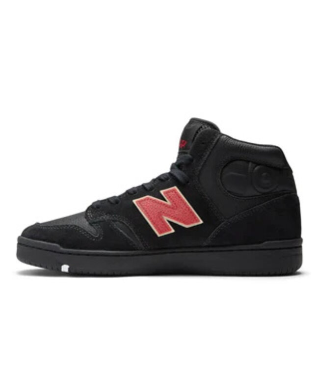 NEW BALANCE X CHOCOLATE NUMERIC 480 HIGH SHOE BLACK/RED