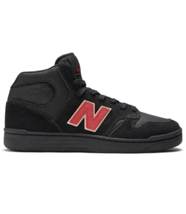 NEW BALANCE X CHOCOLATE NUMERIC 480 HIGH SHOE BLACK/RED