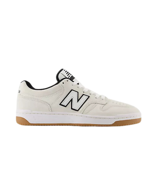 NEW BALANCE WOMENS NUMERIC 480 SHOE WHITE/BLACK