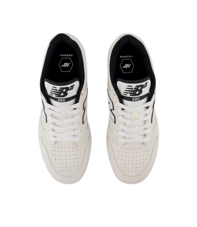 NEW BALANCE NUMERIC 480 SHOE WHITE/BLACK