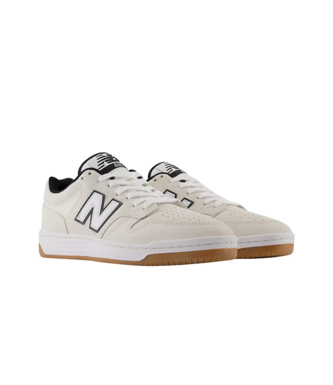 NEW BALANCE NUMERIC 480 SHOE WHITE/BLACK