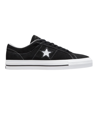 CONVERSE CONVERSE ONE STAR PRO SHOE BLACK / BLACK / WHITE