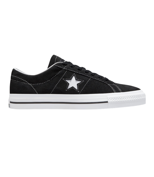 CONVERSE ONE STAR PRO SHOE BLACK / BLACK / WHITE