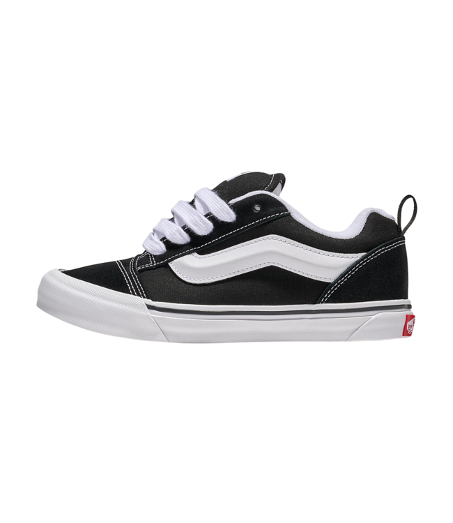 VANS KIDS KNU SKOOL SHOES BLACK/TRUE WHITE