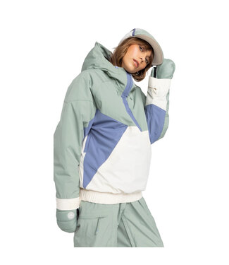 ROXY ROXY WOMENS CHLOE KIM ANORAK LILY PAD 2025