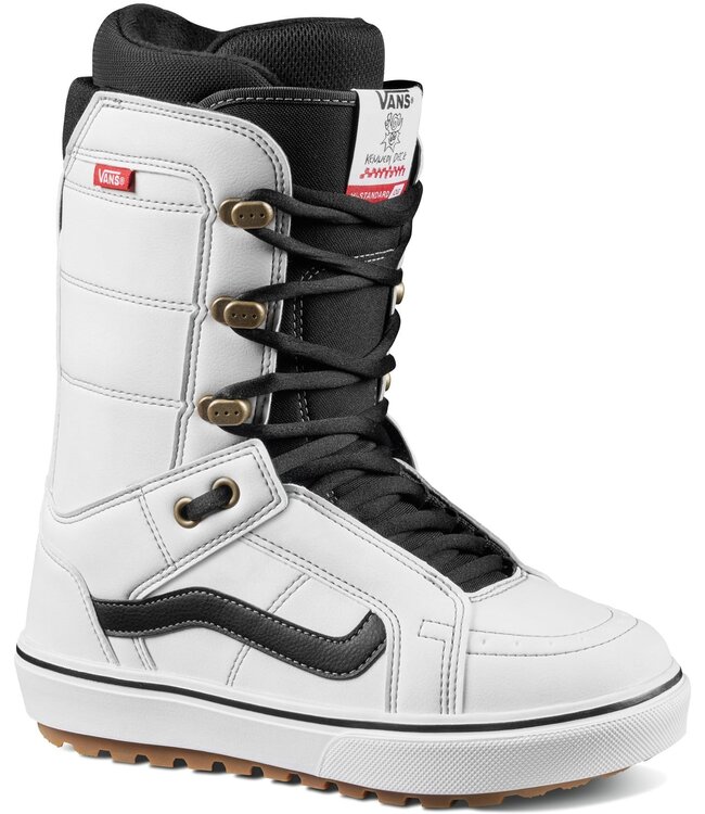 VANS WOMENS HI-STANDARD OG SNOWBOARD BOOTS KENNEDI DECK WHITE/BLACK 2025