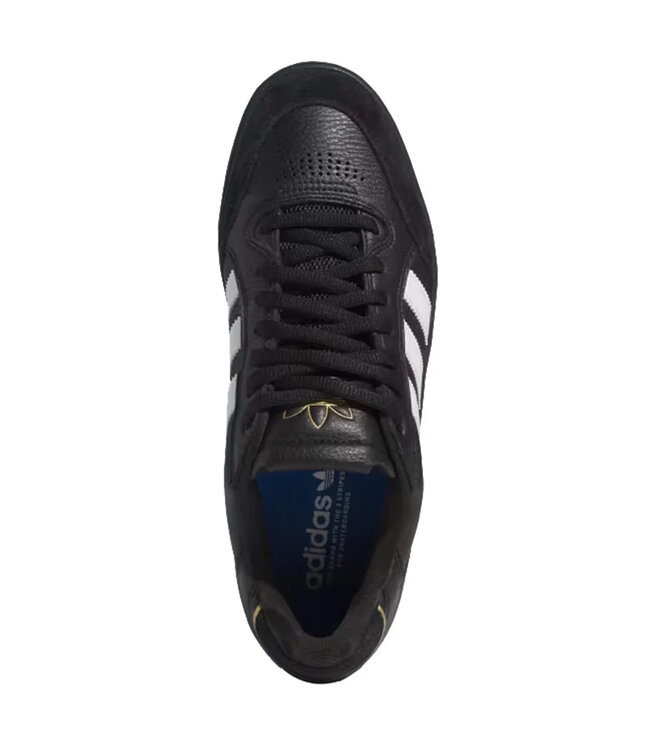 ADIDAS TYSHAWN LOW SHOE BLACK/WHITE/GOLD