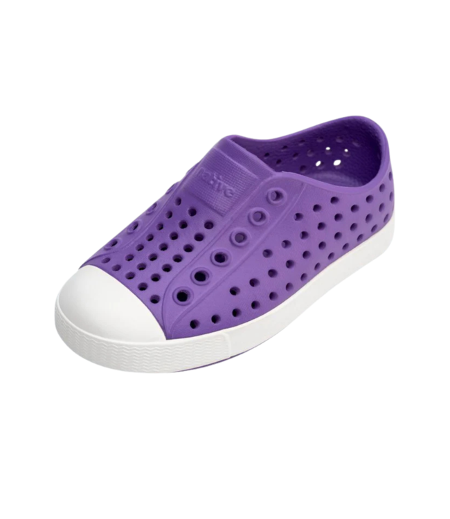 NATIVE CHILD JEFFERSON SHOE STARFISH PURPLE/SHELL WHITE
