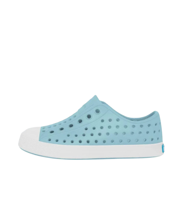 NATIVE CHILD JEFFERSON SHOE SKY BLUE/SHELL WHITE