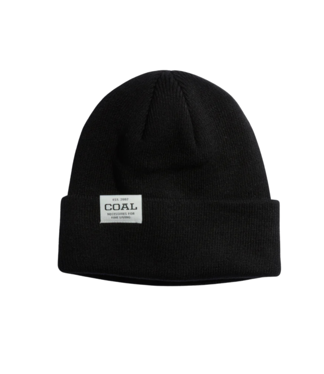 COAL UNIFORM LOW BEANIE BLACK 2025