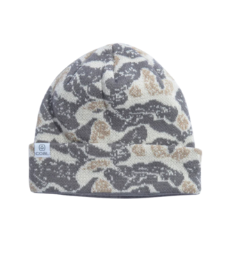 COAL COAL FJORD BEANIE GREY ABSTRACT CAMO 2025