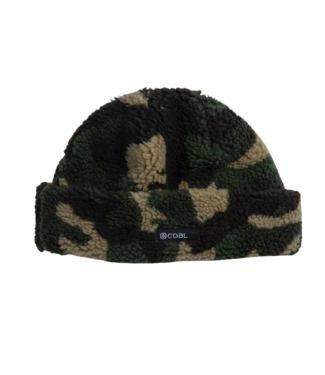COAL COAL AURORA BEANIE OLIVE CAMO 2025