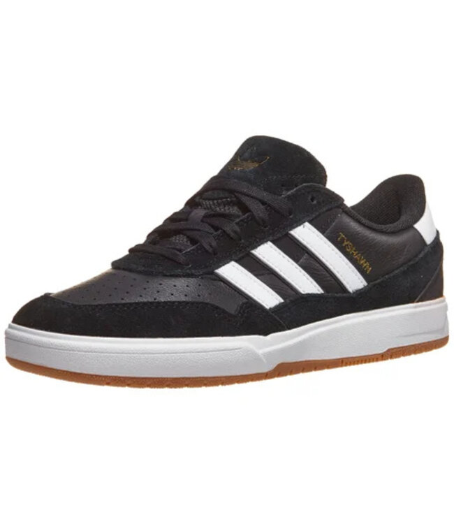 ADIDAS TYSHAWN II SHOE BLACK/WHITE/GUM