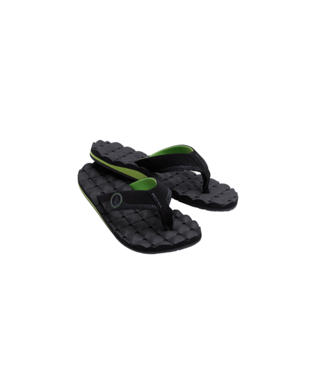 VOLCOM RECLINER SANDAL BLACK GREEN