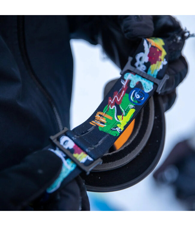 ELECTRIC HEX GOGGLE JILL PERKINS w/ GREEN CHROME + BLUE YELLOW BLUE CHROME 2025