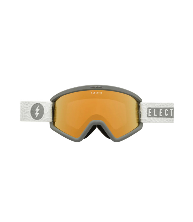 ELECTRIC HEX GOGGLE FLOOD GREY w/ GOLD CHROME + BLUE YELLOW 2025
