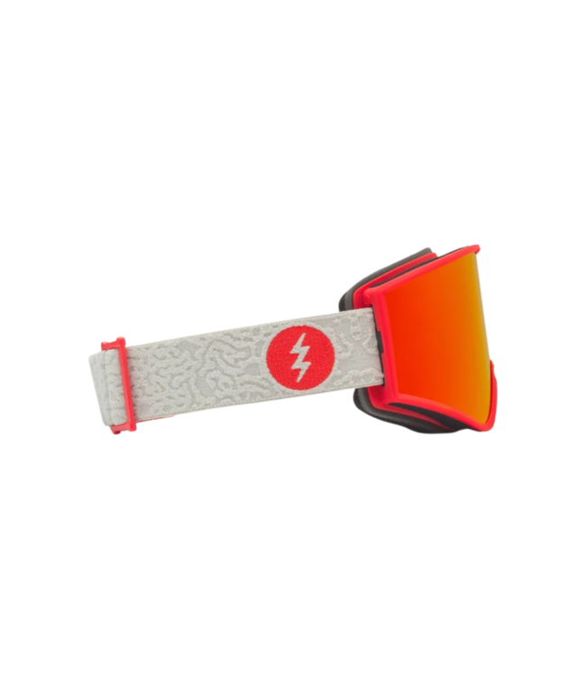 ELECTRIC KLEVELAND GOGGLE FLOOD RED w/ RED CHROME + ROSE 2025