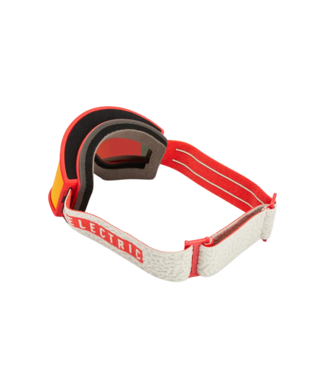 ELECTRIC KLEVELAND GOGGLE FLOOD RED w/ RED CHROME + ROSE 2025