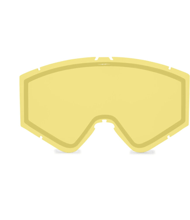ELECTRIC KLEVELAND GOGGLE BLACK GUM w/ SILVER CHROME +  YELLOW 2025