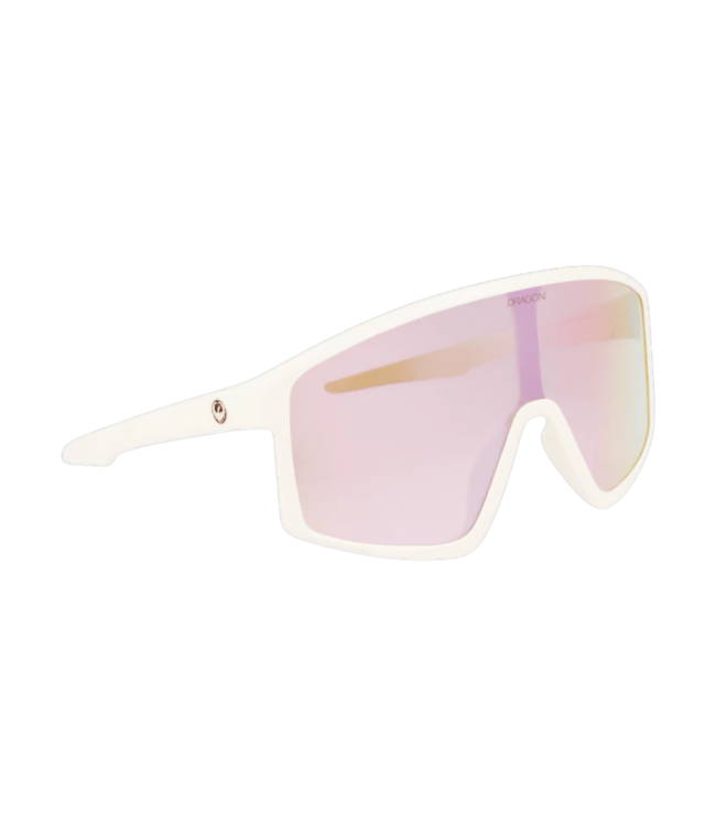 DRAGON AMPED SUNGLASSES CREAM w/ LUMA LENS ROSE ION LENS