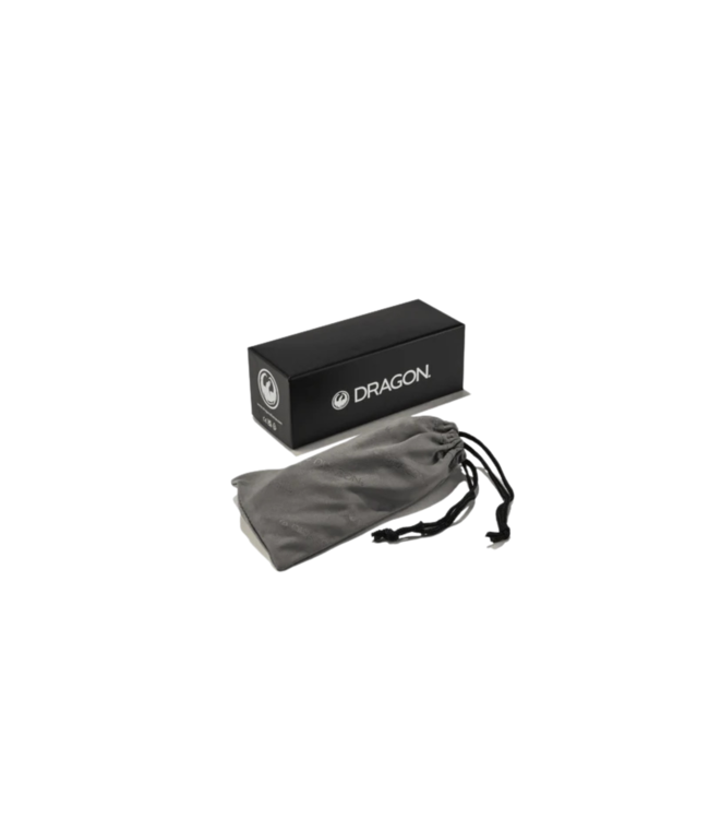 DRAGON THE BOX 2 SUNGLASSES SHINEY DEW w/ LUMA LENS PURPLE ION LENS