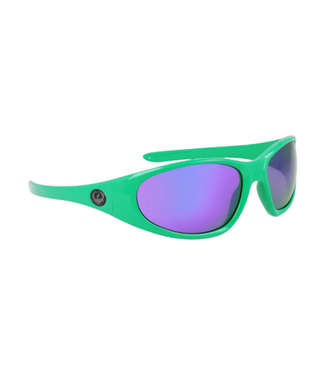 DRAGON THE BOX 2 SUNGLASSES SHINEY DEW w/ LUMA LENS PURPLE ION LENS