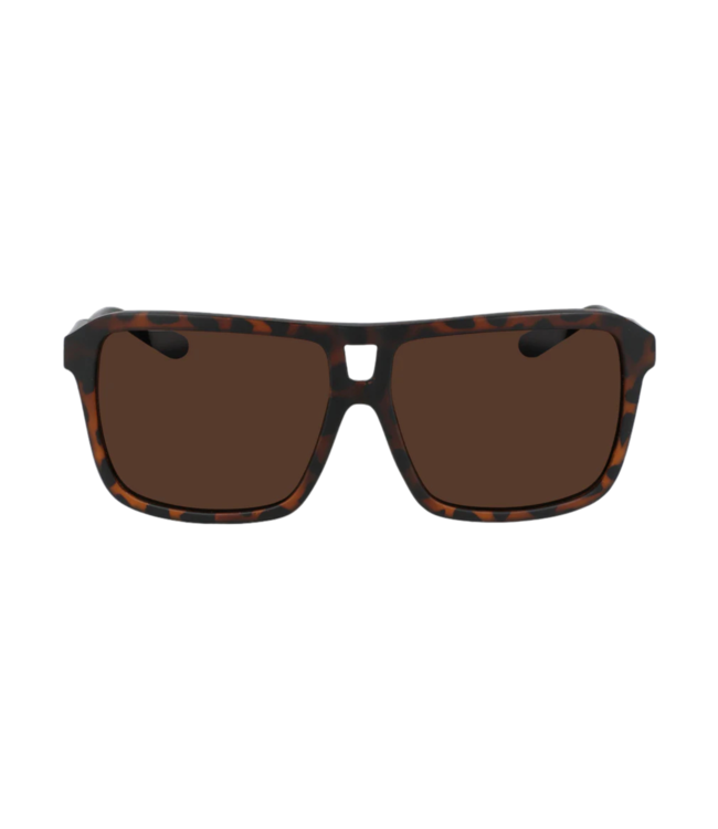 DRAGON THE JAM UPCYCLED SUNGLASSES MATTE TORT w/ LUMA LENS BROWN LENS