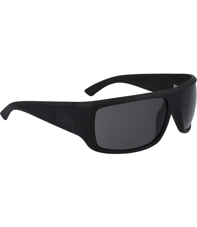 DRAGON VANTAGE H2O MATTE STEALTH SUNGLASSES w/ LUMA LENS SMOKE LENS NON POLAR