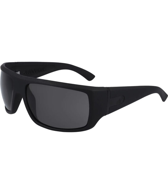 DRAGON VANTAGE H2O MATTE STEALTH SUNGLASSES w/ LUMA LENS SMOKE LENS NON POLAR