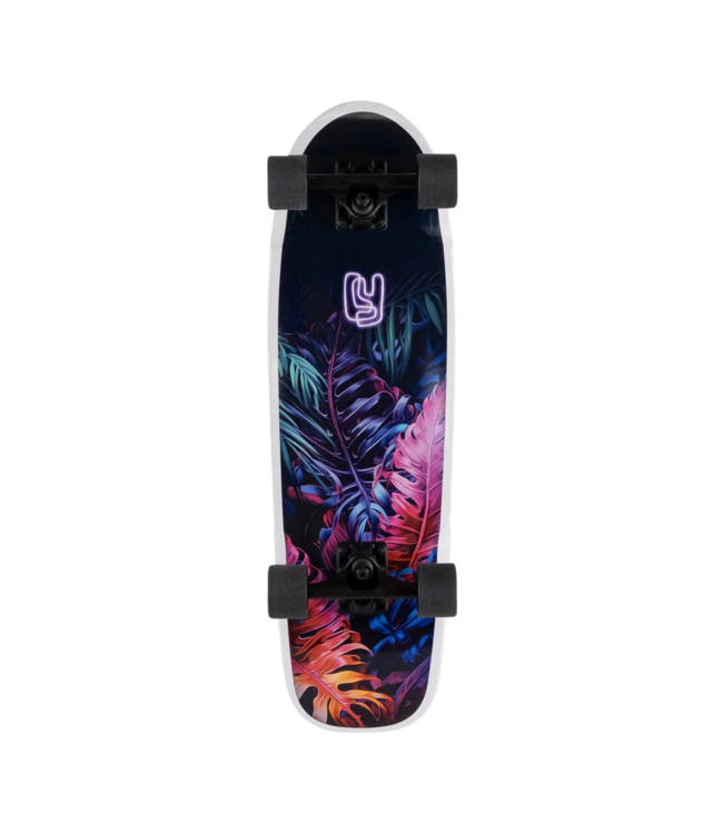 LANDYACHTZ DINGHY BLUNT TROPICAL NIGHT LONGBOARD COMPLETE