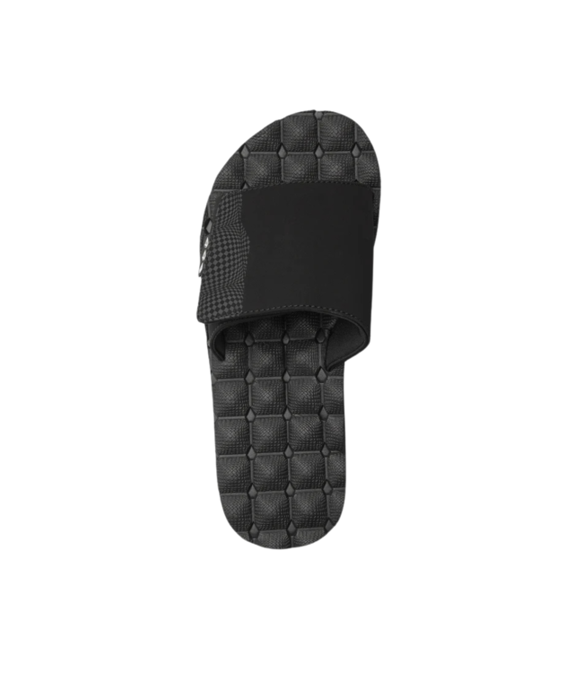 VOLCOM RECLINER SLIDE BLACK WHITE
