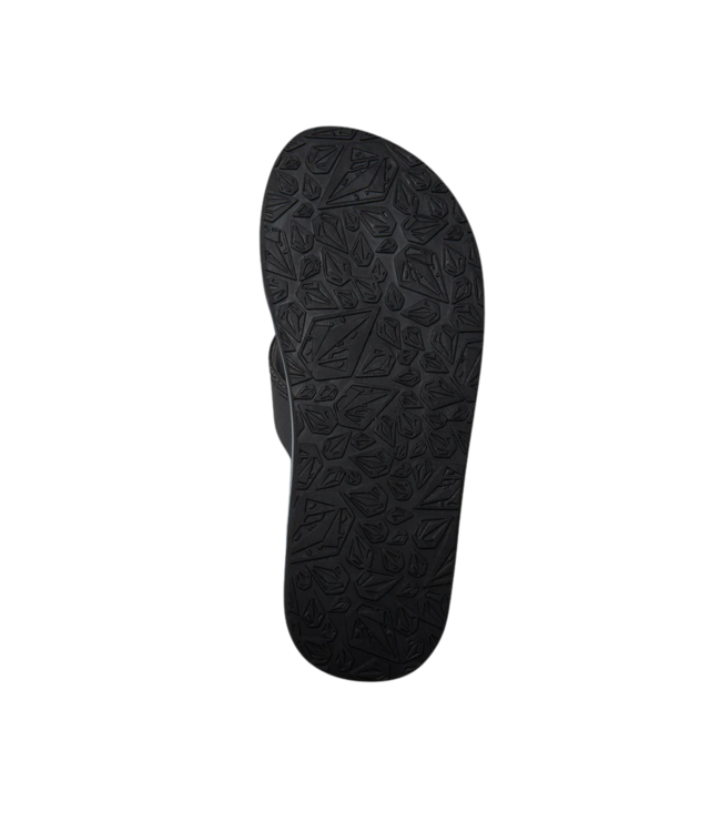 VOLCOM RECLINER SANDAL BLACK WHITE