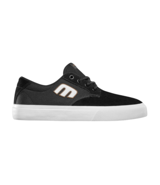 ETNIES ETNIES BARGE PLUS SHOE BLACK/WHITE