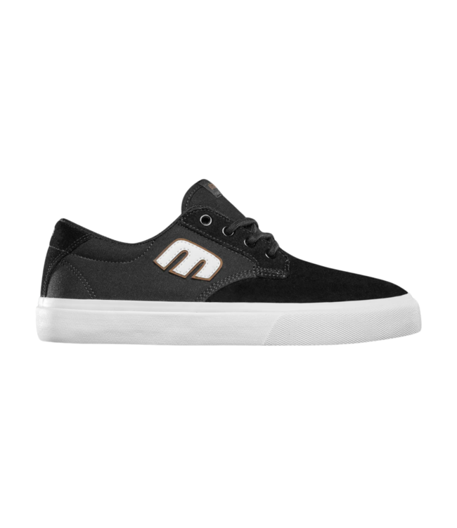 ETNIES BARGE PLUS SHOE BLACK/WHITE