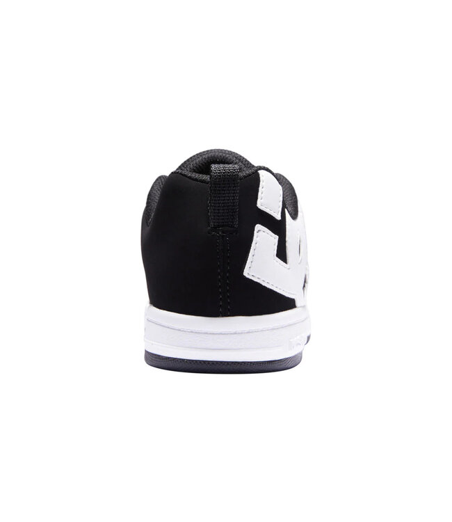 DC YOUTH COURT GRAFFIK SHOES BLACK WHITE