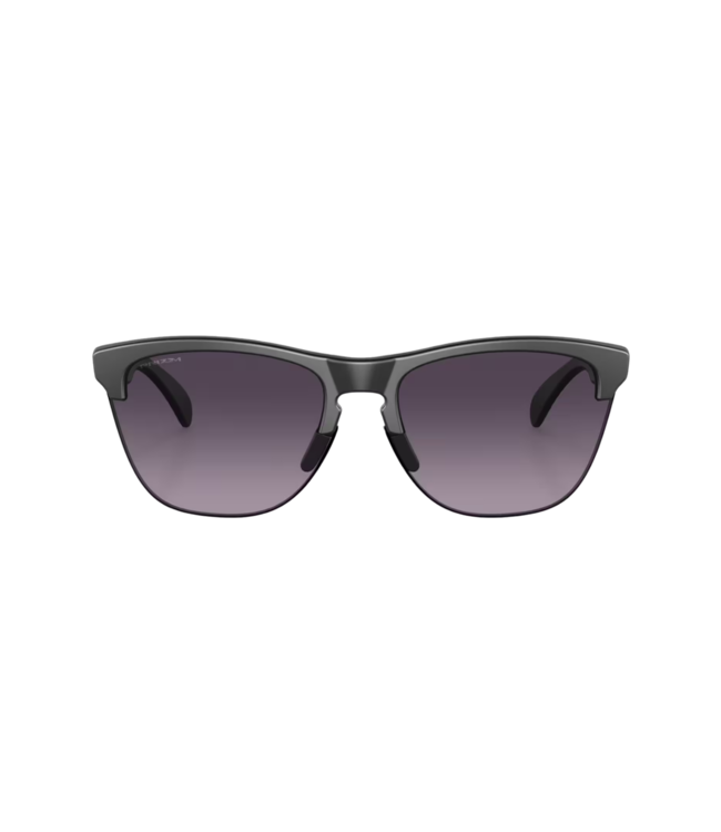 OAKLEY FROGSKINS LITE MATTE BLACK SUNGLASSES w/ PRIZM GREY GRADIENT LENS