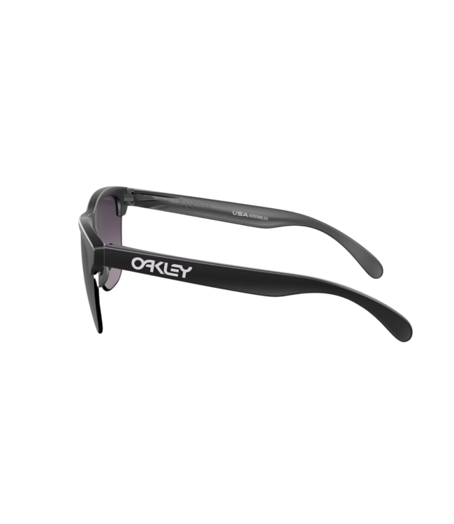 OAKLEY FROGSKINS LITE MATTE BLACK SUNGLASSES w/ PRIZM GREY GRADIENT LENS
