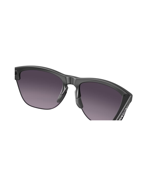 OAKLEY FROGSKINS LITE MATTE BLACK SUNGLASSES w/ PRIZM GREY GRADIENT LENS