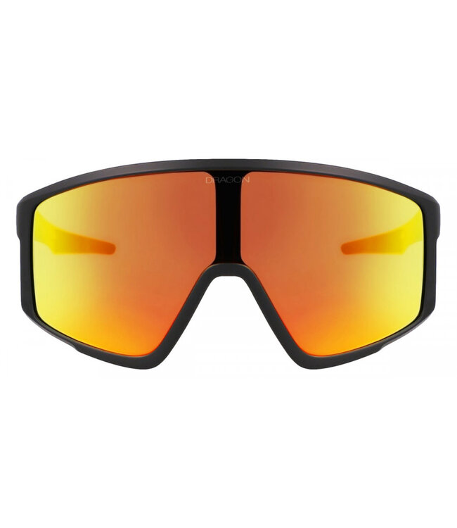 DRAGON AMPED SUNGLASSES MATTE BLACK w/ LL RED ION LENS