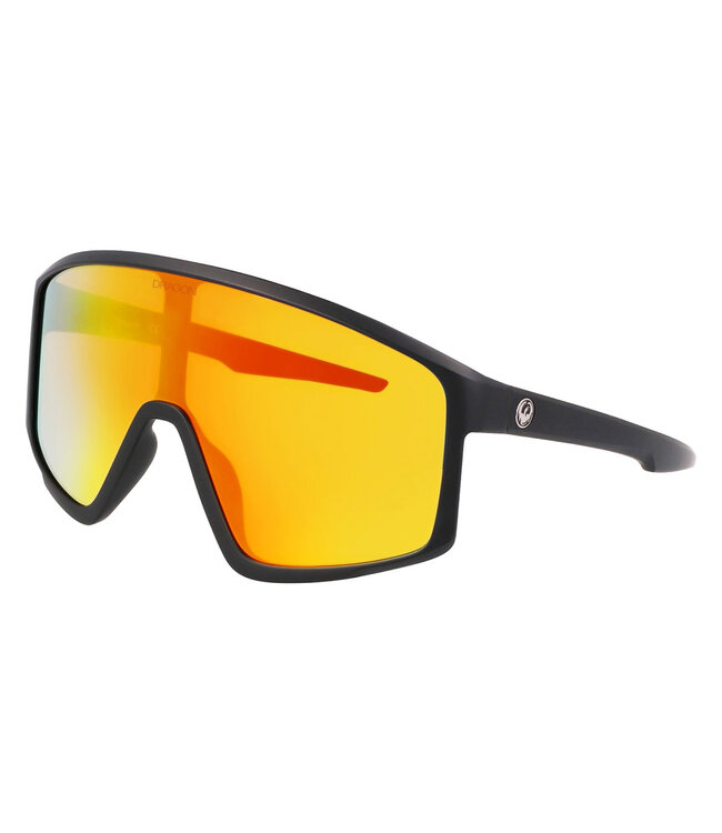 DRAGON AMPED SUNGLASSES MATTE BLACK w/ LL RED ION LENS