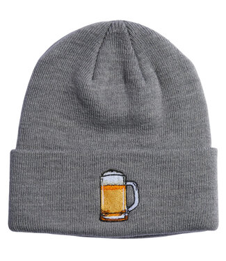 COAL COAL CRAVE CUFF BEANIE HEATHER GREY BEER 2024