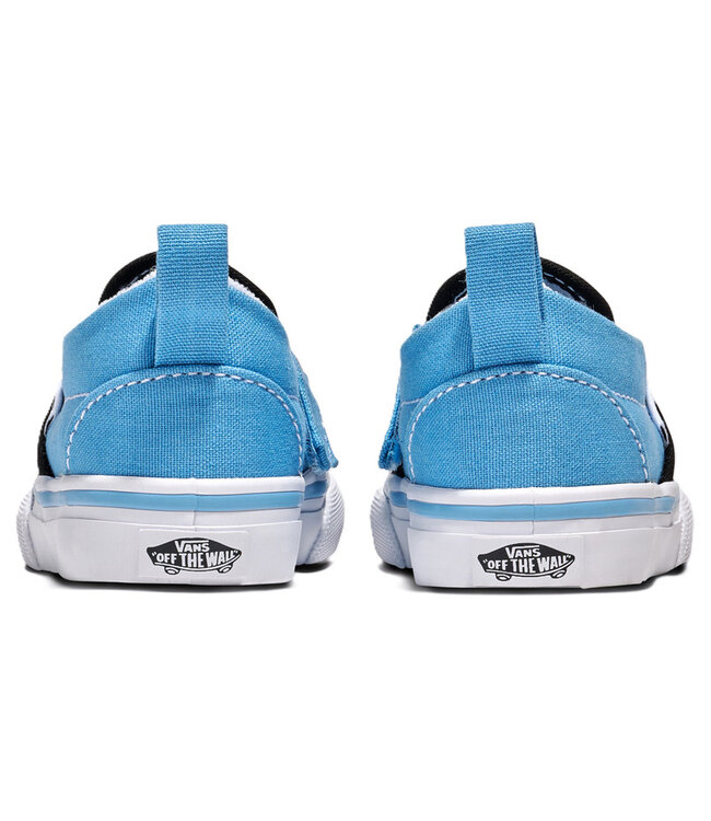 VANS TODDLER SLIP-ON V SHOES GLOW SHARKS