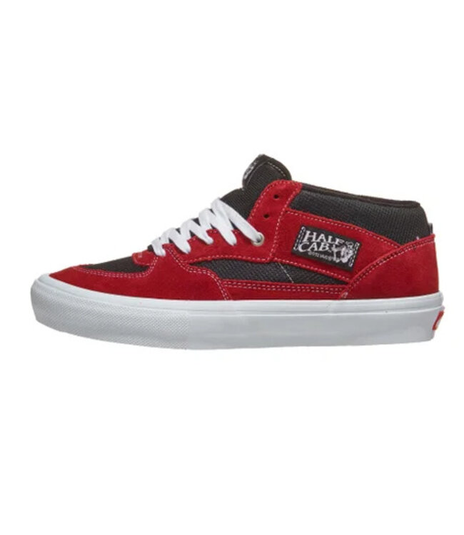 VANS SKATE HALF CAB SHOES SPORT RED/BLACK