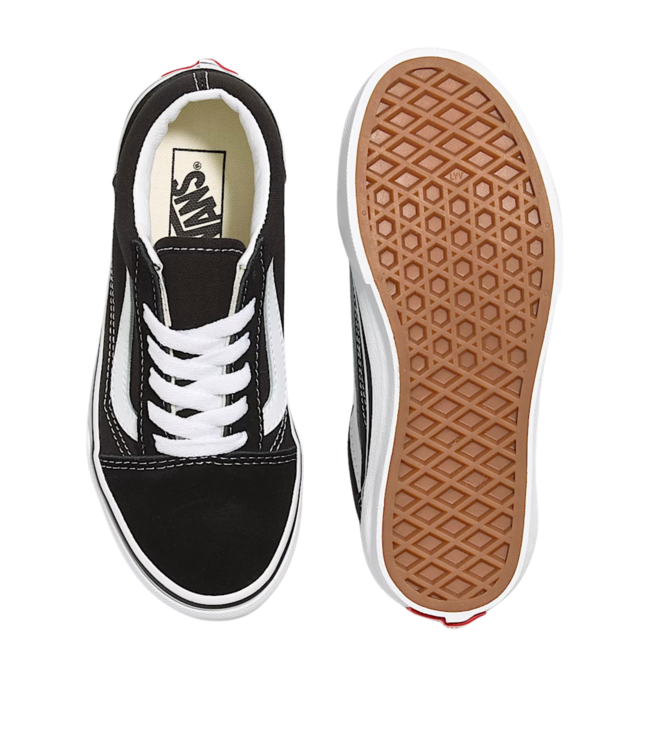 VANS KIDS OLD SKOOL BLACK/TRUE WHITE