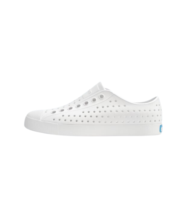 NATIVE WOMENS JEFFERSON SHOES SHELL WHITE/SHELL WHITE