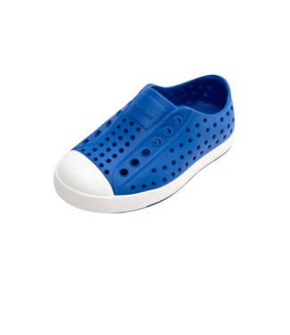 NATIVE NATIVE JEFFERSON JUNIOR SHOE UV BLUE/SHELL WHITE